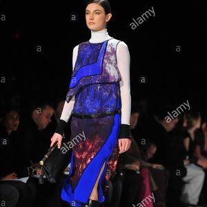 Bcbgmaxaxria Runway - Silk Dress - Purple/Blue - 4